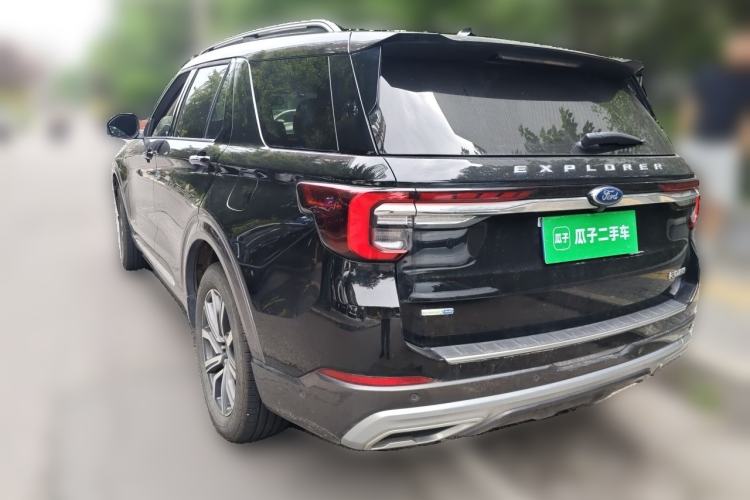 Used Ford Explorer 2023 EcoBoost 285 Four-Wheel Drive Titanium Edition 6 Seats Rear Left 45 Deg