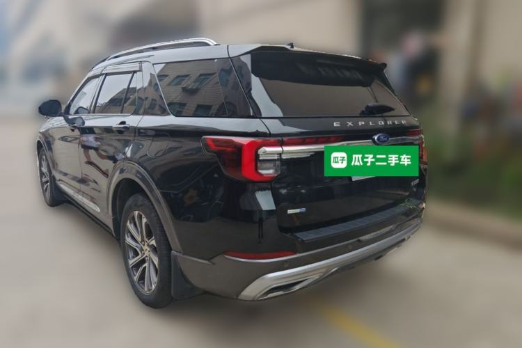 Used Ford Explorer 2023 EcoBoost 285 Four-Wheel Drive Stylish Plus Version 7 Seats Rear Left 45 Deg