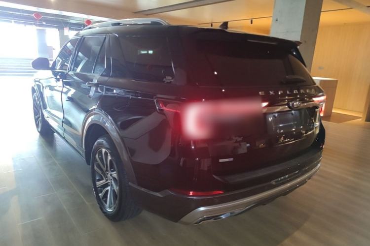 Used Ford Explorer 2023 EcoBoost 285 4x4 Trend Plus Edition 6 Seats Rear Left 45 Deg