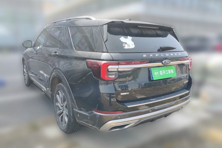 Used Ford Explorer 2023 EcoBoost 285 Four-Wheel Drive Titanium Edition 7-Seater Rear Left 45 Deg