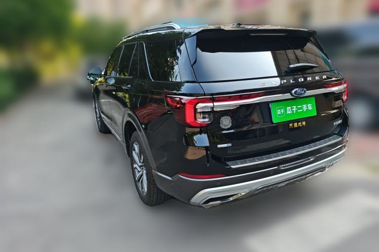 Used Ford Explorer 2023 EcoBoost 285 Four-Wheel Drive Titanium Edition 7-Seater Rear Left 45 Deg