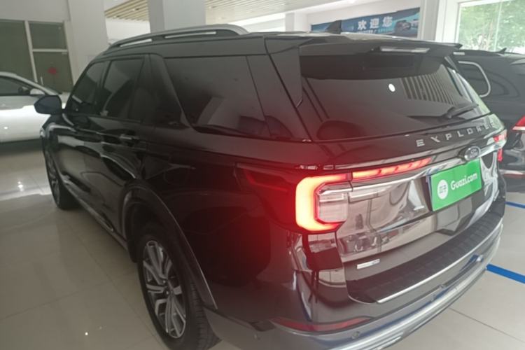 Used Ford Explorer 2023 EcoBoost 285 Four-Wheel Drive Titanium Edition 6 Seats Rear Left 45 Deg