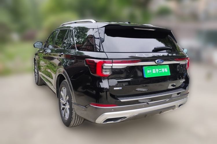 Used Ford Explorer 2023 EcoBoost 285 Four-Wheel Drive Titanium Edition 7-Seater Rear Left 45 Deg