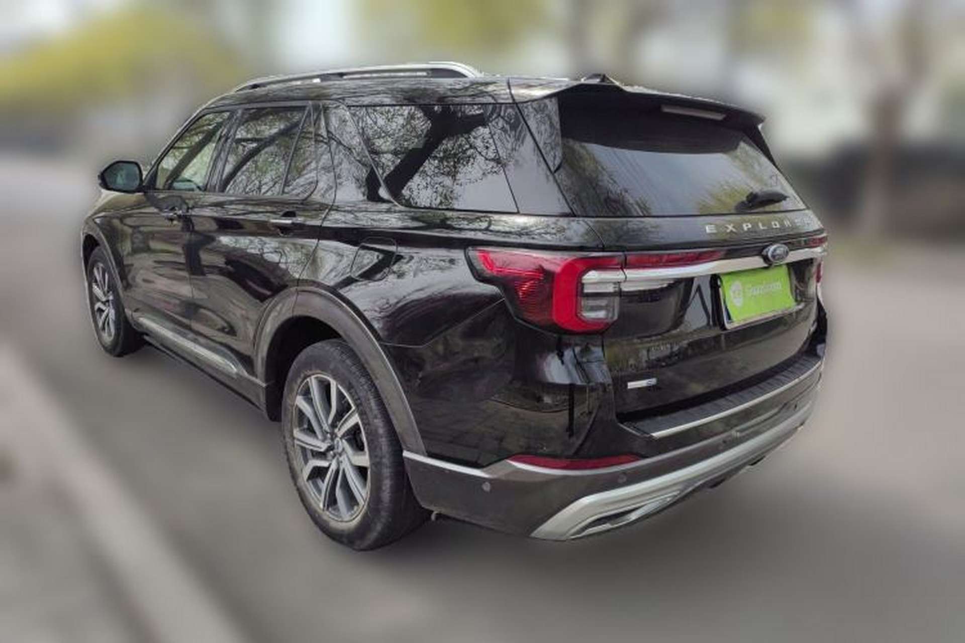 Used Ford Explorer 2023 EcoBoost 285 Four-Wheel Drive Titanium Edition 6 Seats Rear Left 45 Deg