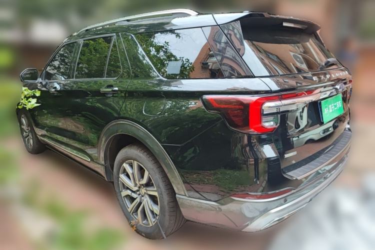 Used Ford Explorer 2023 EcoBoost 285 Four-Wheel Drive Titanium Edition 6 Seats Rear Left 45 Deg