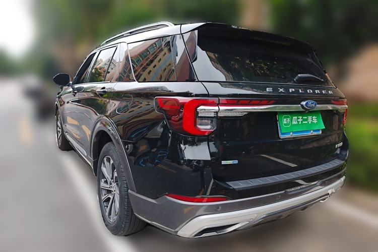 Used Ford Explorer 2023 EcoBoost 285 4x4 Trend Plus Edition 6 Seats Rear Left 45 Deg