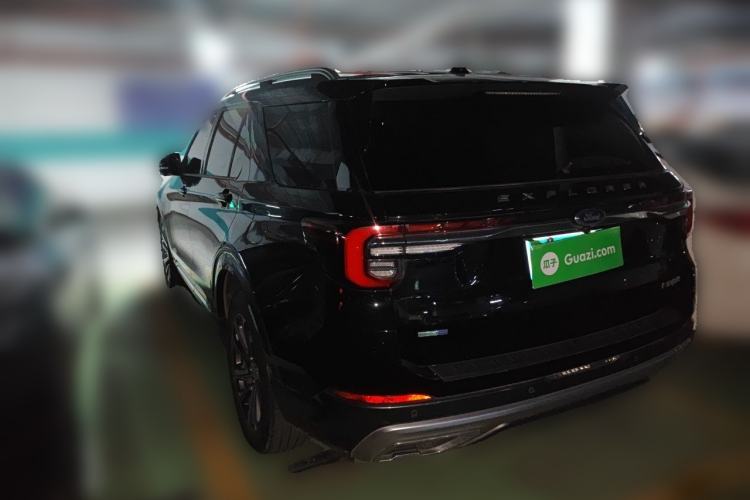 Used Ford Explorer 2023 EcoBoost 285 4x4 Trend Plus Edition 6 Seats Rear Left 45 Deg
