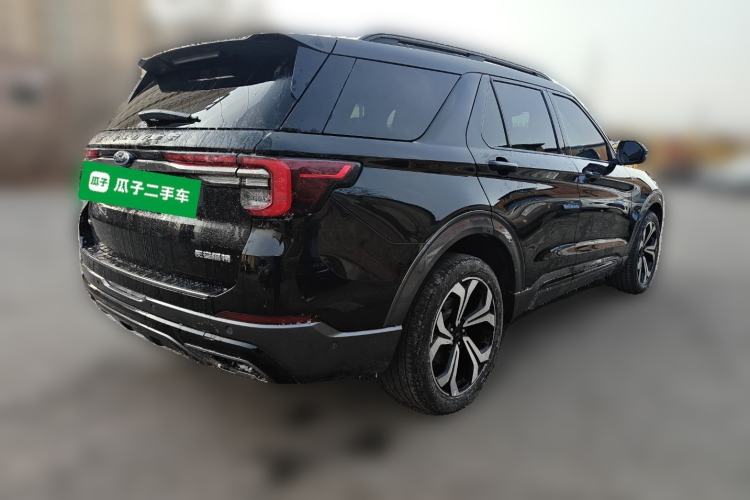 Used Ford Explorer 2023 EcoBoost 285 4x4 ST-LINE 7-Seater Rear Right 45 Deg