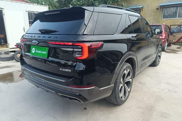 Used Ford Explorer 2023 EcoBoost 285 4x4 ST-LINE 6-Seater Rear Right 45 Deg