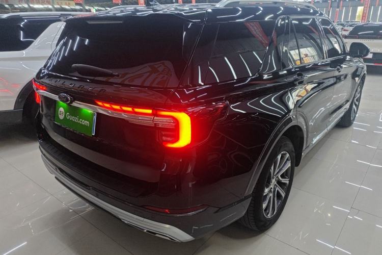 Used Ford Explorer 2023 EcoBoost 285 Four-Wheel Drive Stylish Plus Version 7 Seats Rear Right 45 Deg