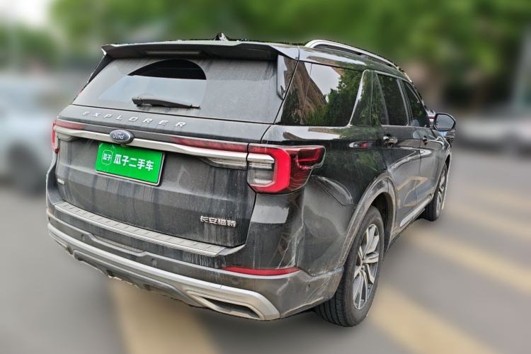 Used Ford Explorer 2023 EcoBoost 285 Four-Wheel Drive Titanium Edition 7-Seater Rear Right 45 Deg