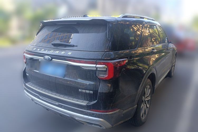 Used Ford Explorer 2023 EcoBoost 285 Four-Wheel Drive Titanium Edition 6 Seats Rear Right 45 Deg
