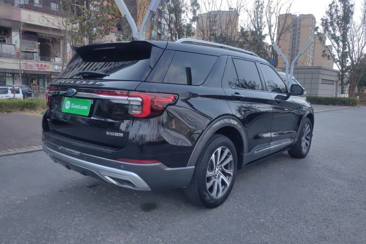Used Ford Explorer 2023 EcoBoost 285 4x4 Trend Plus Edition 6 Seats Rear Right 45 Deg