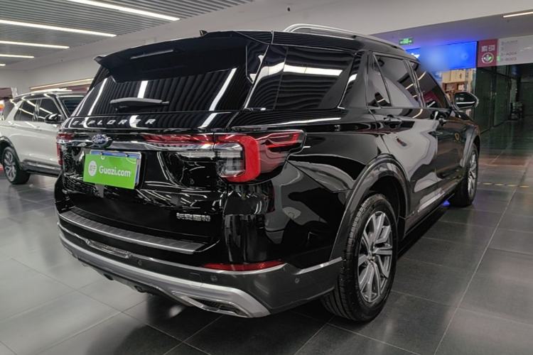Used Ford Explorer 2023 EcoBoost 285 Four-Wheel Drive Titanium Edition 7-Seater Rear Right 45 Deg
