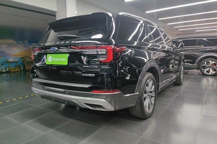 Used Ford Explorer 2023 EcoBoost 285 Four-Wheel Drive Titanium Edition 6 Seats Rear Right 45 Deg