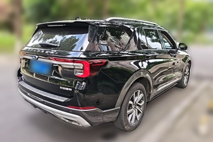Used Ford Explorer 2023 EcoBoost 285 Four-Wheel Drive Titanium Edition 7-Seater Rear Right 45 Deg