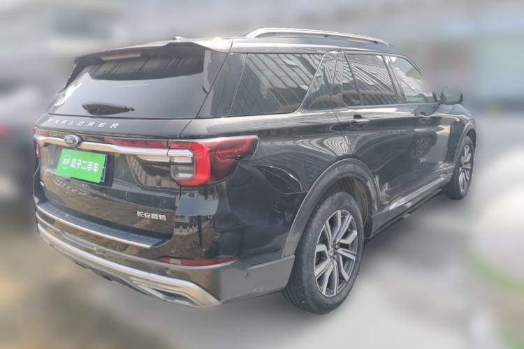 Used Ford Explorer 2023 EcoBoost 285 Four-Wheel Drive Titanium Edition 7-Seater Rear Right 45 Deg