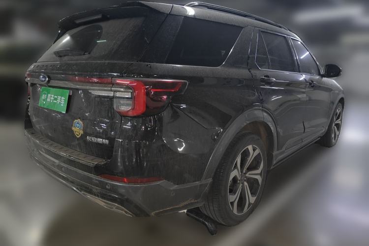 Used Ford Explorer 2023 EcoBoost 285 4x4 ST-LINE 6-Seater Rear Right 45 Deg