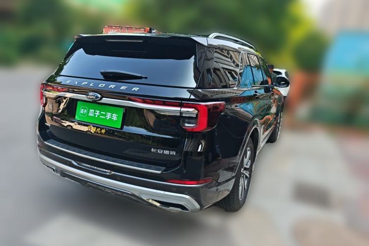 Used Ford Explorer 2023 EcoBoost 285 Four-Wheel Drive Titanium Edition 7-Seater Rear Right 45 Deg