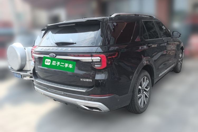 Used Ford Explorer 2023 EcoBoost 285 Four-Wheel Drive Titanium Edition 6 Seats Rear Right 45 Deg