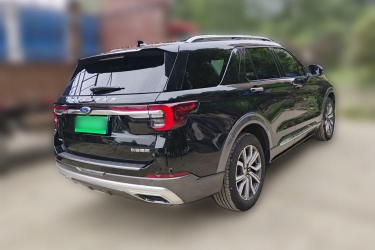 Used Ford Explorer 2023 EcoBoost 285 Four-Wheel Drive Titanium Edition 7-Seater Rear Right 45 Deg