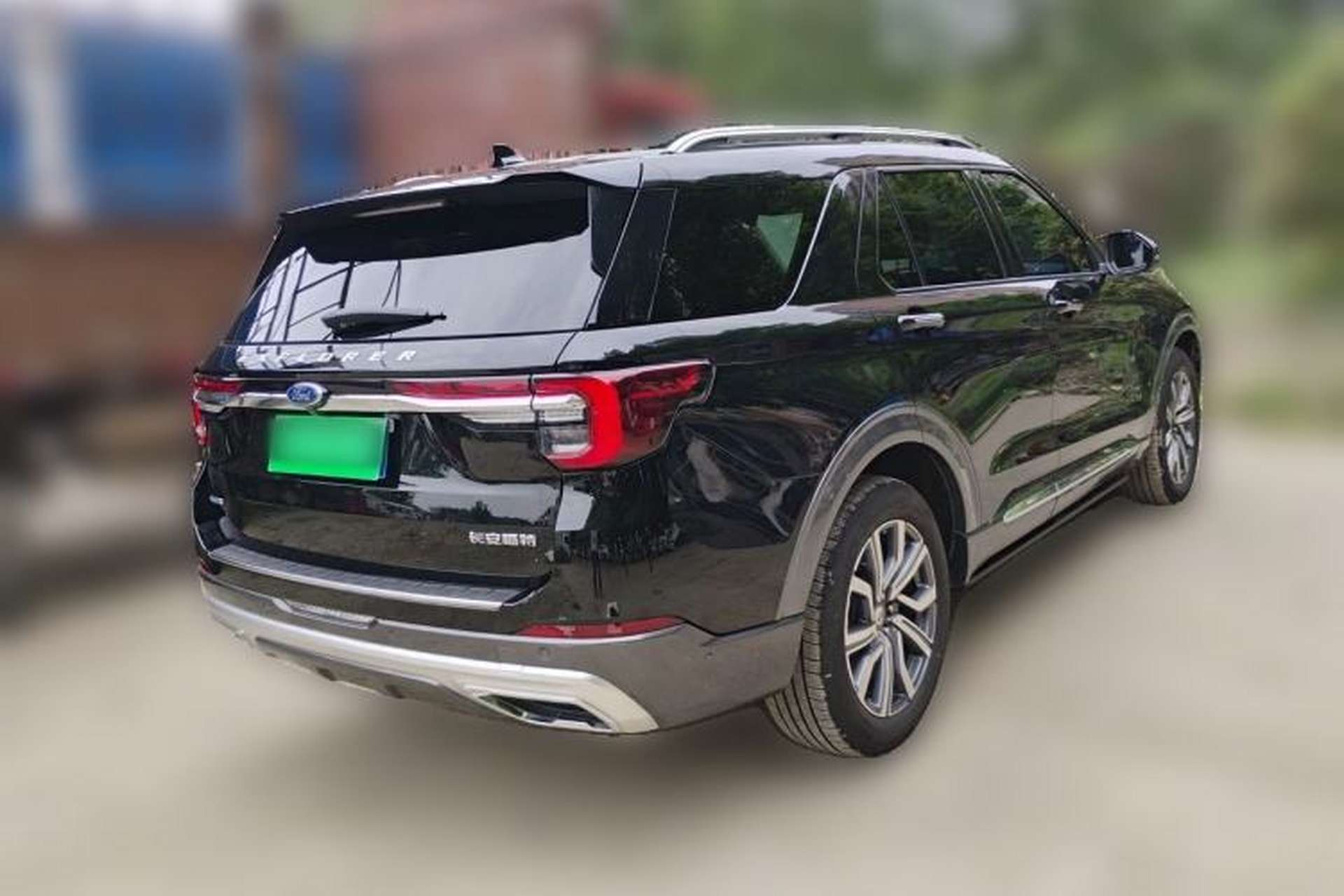 Used Ford Explorer 2023 EcoBoost 285 Four-Wheel Drive Titanium Edition 7-Seater Rear Right 45 Deg