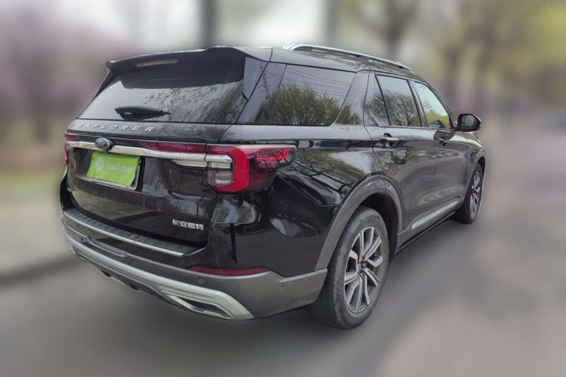 Used Ford Explorer 2023 EcoBoost 285 Four-Wheel Drive Titanium Edition 6 Seats Rear Right 45 Deg