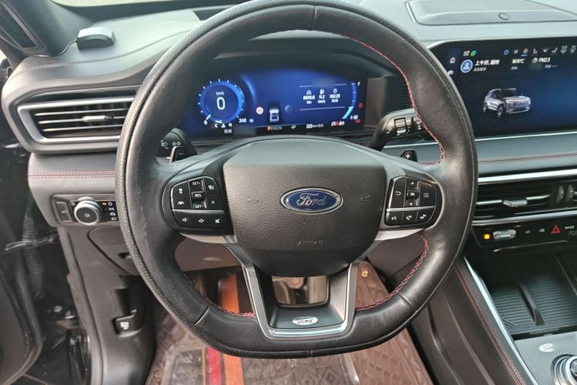 Used Ford Explorer 2023 EcoBoost 285 4x4 ST-LINE 7-Seater Steering Wheel