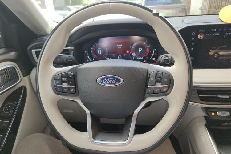 Used Ford Explorer 2023 EcoBoost 285 Four-Wheel Drive Red Gold Edition 6 Seats Steering Wheel
