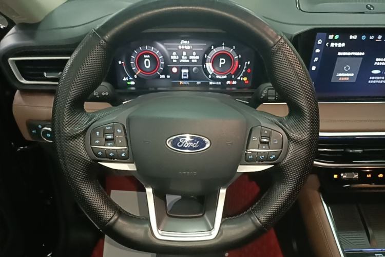 Used Ford Explorer 2023 EcoBoost 285 Four-Wheel Drive Titanium Edition 6 Seats Steering Wheel
