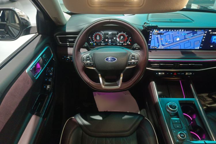 Used Ford Explorer 2023 EcoBoost 285 Four-Wheel Drive Titanium Edition 6 Seats Steering Wheel