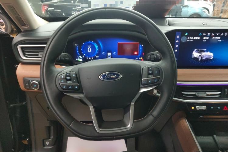 Used Ford Explorer 2023 EcoBoost 285 Four-Wheel Drive Titanium Edition 7-Seater Steering Wheel