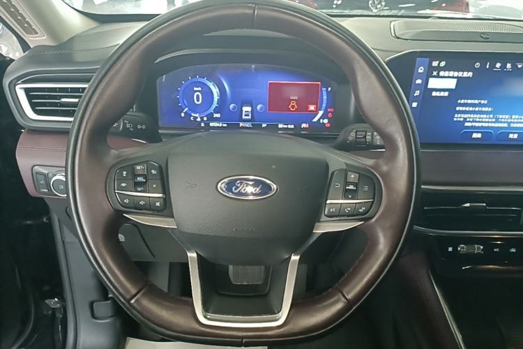 Used Ford Explorer 2023 EcoBoost 285 Four-Wheel Drive Titanium Edition 7-Seater Steering Wheel