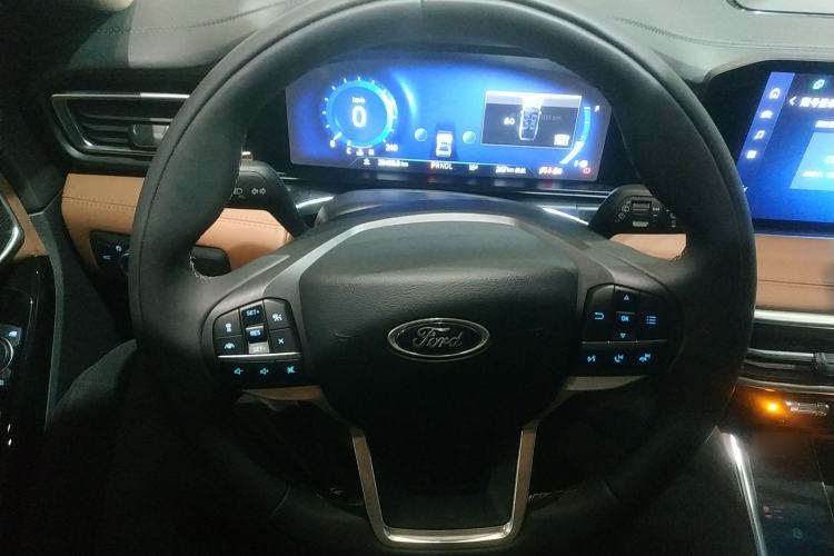 Used Ford Explorer 2023 EcoBoost 285 Four-Wheel Drive Titanium Edition 6 Seats Steering Wheel