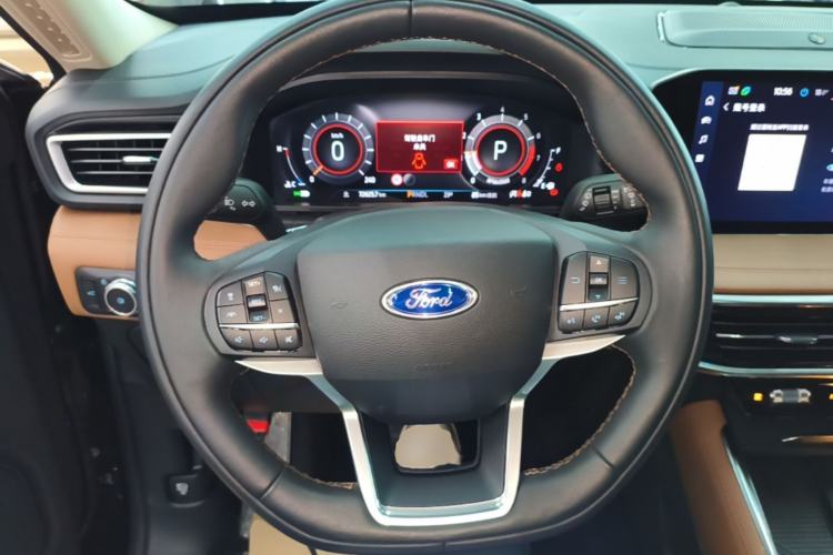 Used Ford Explorer 2023 EcoBoost 285 Four-Wheel Drive Titanium Edition 6 Seats Steering Wheel