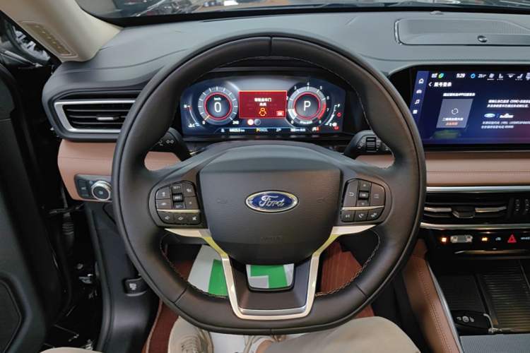 Used Ford Explorer 2023 EcoBoost 285 Four-Wheel Drive Titanium Edition 6 Seats Steering Wheel