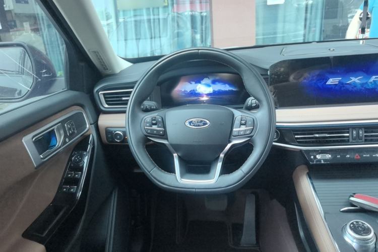 Used Ford Explorer 2023 EcoBoost 285 Four-Wheel Drive Titanium Edition 6 Seats Steering Wheel