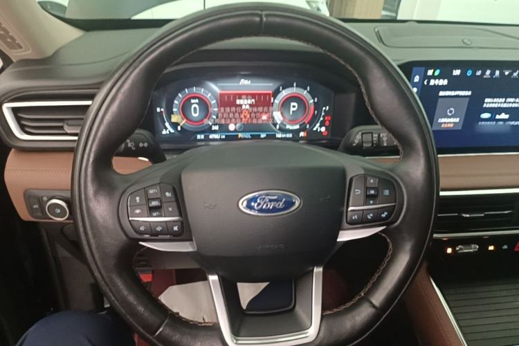 Used Ford Explorer 2023 EcoBoost 285 Four-Wheel Drive Titanium Edition 6 Seats Steering Wheel