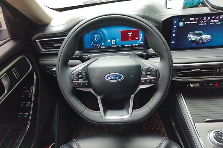 Used Ford Explorer 2023 EcoBoost 285 4x4 Trend Plus Edition 6 Seats Steering Wheel