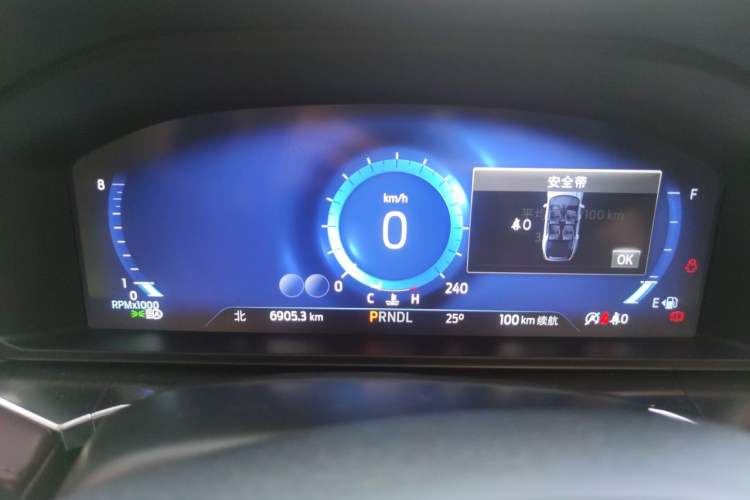 Used Ford Explorer 2023 EcoBoost 285 Four-Wheel Drive Titanium Edition 6 Seats Instrument Cluster