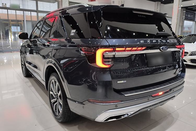 Used Ford Explorer 2023 EcoBoost 285 Four-Wheel Drive Titanium Edition 7-Seater Rear Left 45 Deg
