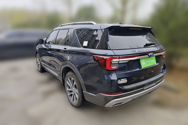 Used Ford Explorer 2023 EcoBoost 285 4x4 Trend Plus Edition 6 Seats Rear Left 45 Deg