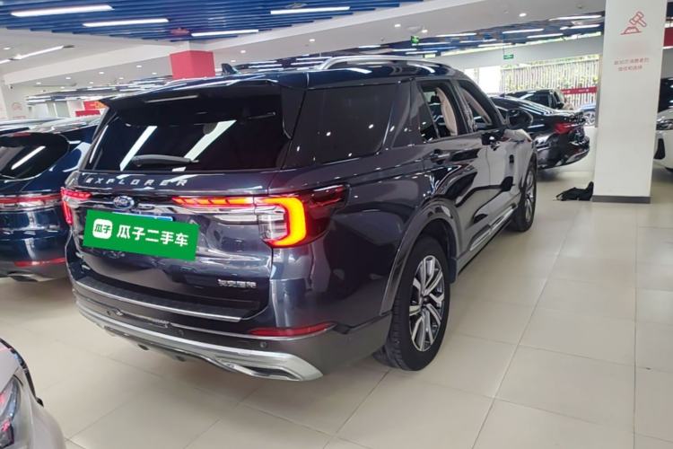 Used Ford Explorer 2023 EcoBoost 285 Four-Wheel Drive Titanium Edition 7-Seater Rear Right 45 Deg