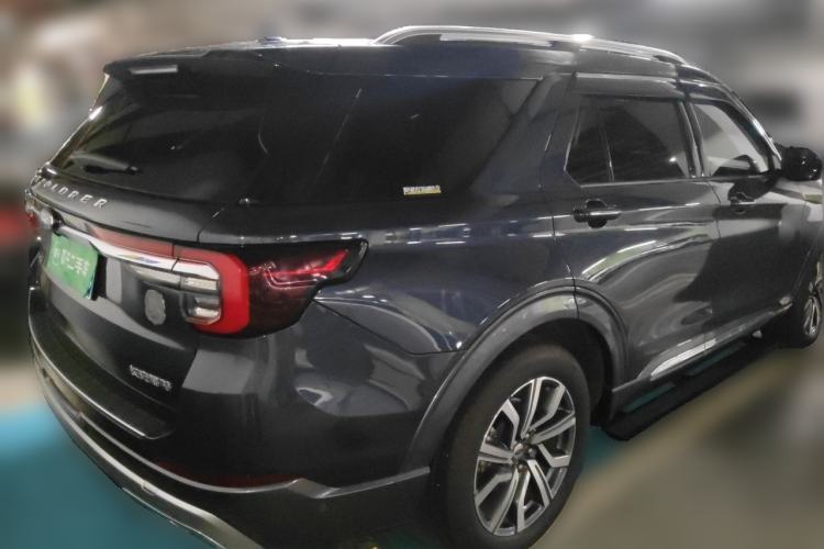 Used Ford Explorer 2023 EcoBoost 285 Four-Wheel Drive Titanium Edition 6 Seats Rear Right 45 Deg