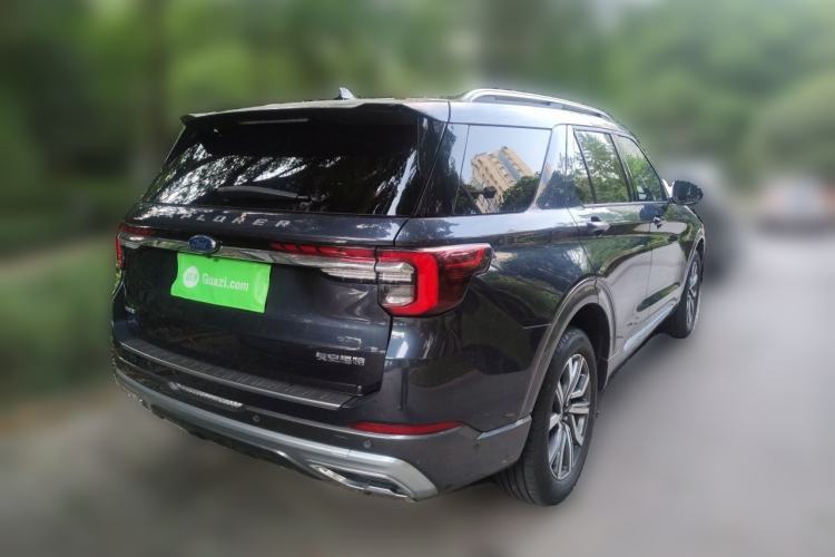Used Ford Explorer 2023 EcoBoost 285 Four-Wheel Drive Titanium Edition 6 Seats Rear Right 45 Deg