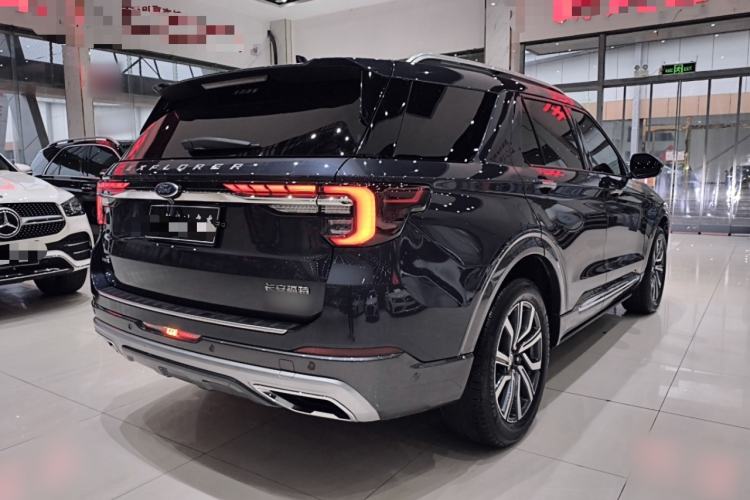 Used Ford Explorer 2023 EcoBoost 285 Four-Wheel Drive Titanium Edition 7-Seater Rear Right 45 Deg
