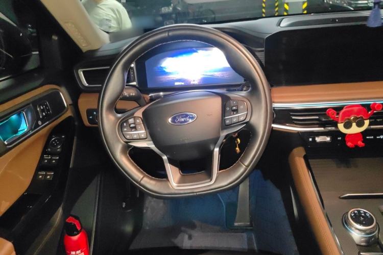 Used Ford Explorer 2023 EcoBoost 285 Four-Wheel Drive Titanium Edition 6 Seats Steering Wheel