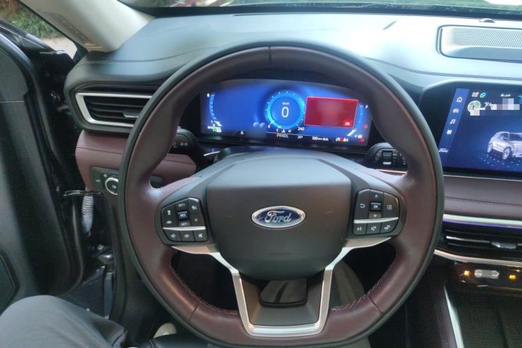 Used Ford Explorer 2023 EcoBoost 285 Four-Wheel Drive Titanium Edition 6 Seats Steering Wheel