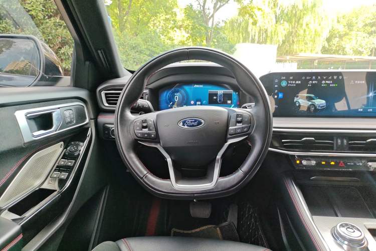 Used Ford Explorer 2023 EcoBoost 285 4x4 ST-LINE 6-Seater Steering Wheel