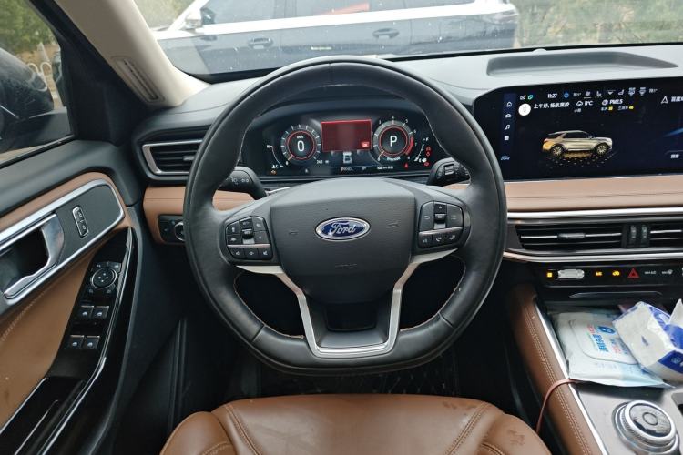 Used Ford Explorer 2023 EcoBoost 285 4x4 Trend Plus Edition 6 Seats Steering Wheel